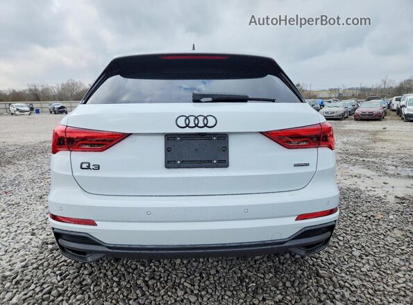 WA1EECF30S1108376 2025 AUDI Q3 White Вид ззаду