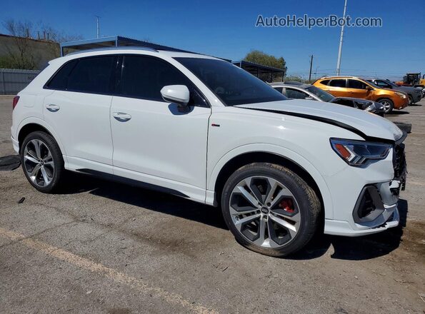 WA1EECF31K1074836 2019 AUDI Q3 White წინა მარჯვენა