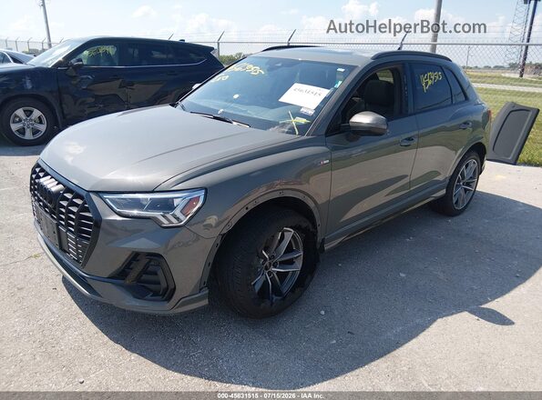 WA1EECF31N1075702 2022 AUDI Q3 Gray Przód lewy