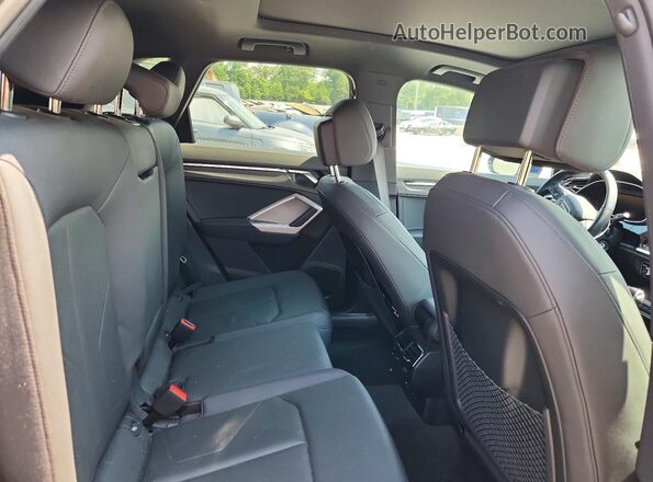 WA1EECF31N1124123 2022 AUDI Q3 Blue Вид задньої частини салону