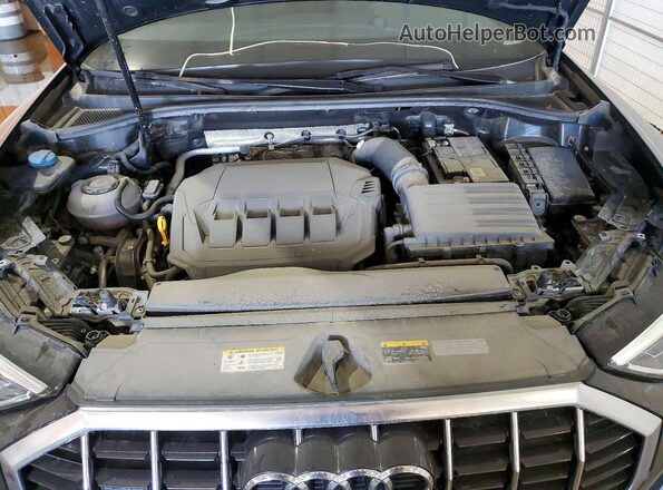 WA1EECF31P1129163 2023 AUDI Q3 Black Engine compartment view