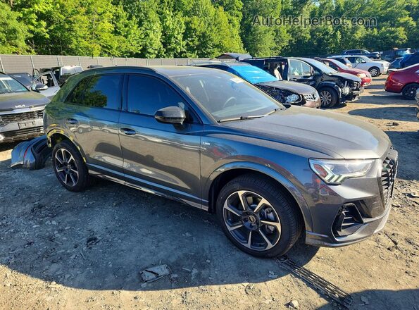 WA1EECF31S1090809 2025 AUDI Q3 Серый Передняя правая четверть