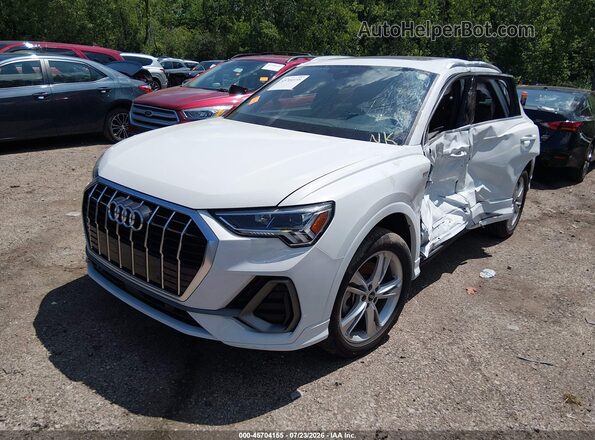 WA1EECF32M1130902 2021 AUDI Q3 White Vista tres cuartos delantera izquierda