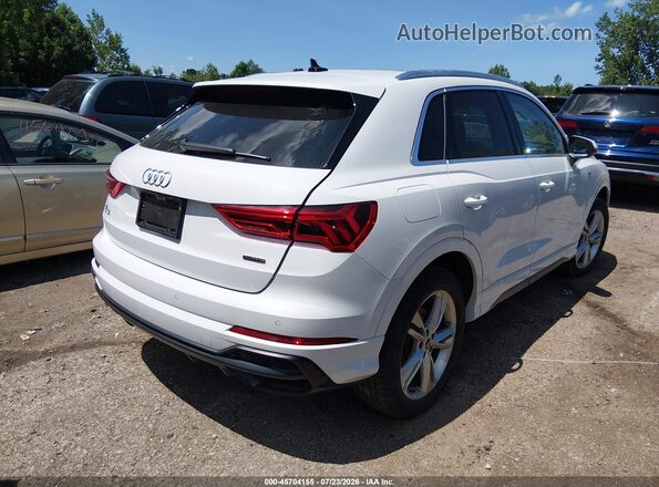 WA1EECF32M1130902 2021 AUDI Q3 White Trasero derecho