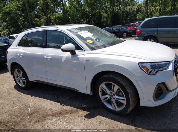 WA1EECF32M1130902 2021 AUDI Q3 White Vista interior trasera