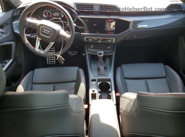 WA1EECF32S1082542 2025 AUDI Q3 Gray Вид панелі приладів