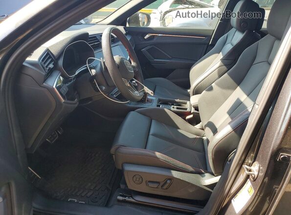 WA1EECF32S1082542 2025 AUDI Q3 Gray Вид салону спереду