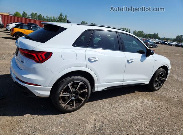 WA1EECF33P1041618 2023 AUDI Q3 White Задня права чверть
