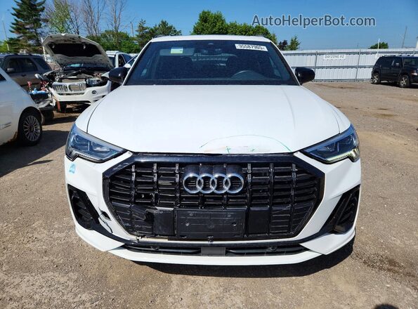 WA1EECF33P1041618 2023 AUDI Q3 White Вид спереду