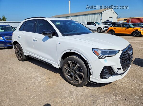 WA1EECF33P1041618 2023 AUDI Q3 White Передня права чверть