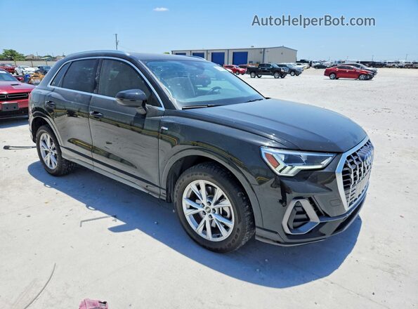 WA1EECF33P1140763 2023 AUDI Q3 Black Передня права чверть