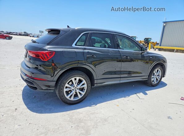 WA1EECF33P1140763 2023 AUDI Q3 Black Задня права чверть