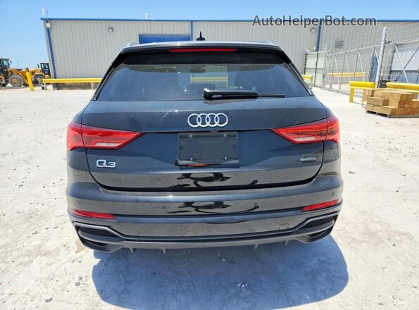WA1EECF33P1140763 2023 AUDI Q3 Black Вид ззаду