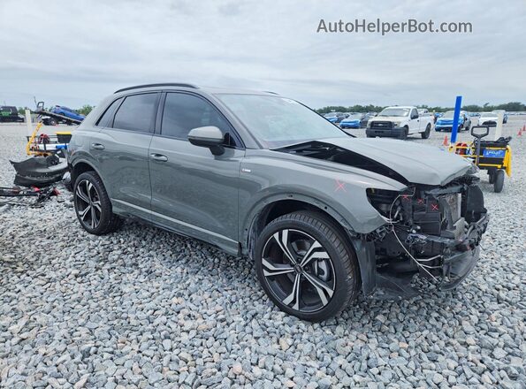 WA1EECF33R1138787 2024 AUDI Q3 Серый Передняя правая четверть