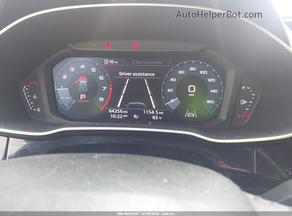 WA1EECF34L1030069 2020 AUDI Q3 Blue Հետևի նստատեղերի տեսք
