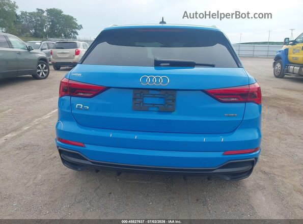 WA1EECF34L1030069 2020 AUDI Q3 Blue 