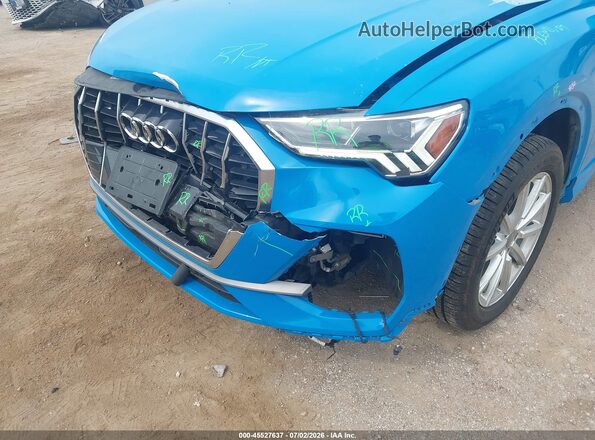 WA1EECF34L1030069 2020 AUDI Q3 Blue 