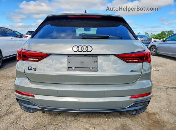 WA1EECF34M1117603 2021 AUDI Q3 Gray Widok z tyłu