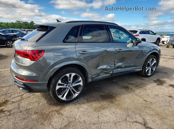 WA1EECF34M1117603 2021 AUDI Q3 Gray Tył prawy