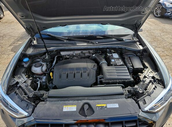 WA1EECF34M1117603 2021 AUDI Q3 Gray Widok komory silnika