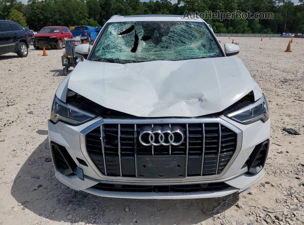 WA1EECF34M1157194 2021 AUDI Q3 White წინა ხედი