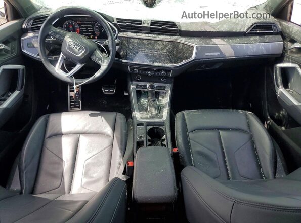 WA1EECF34M1157194 2021 AUDI Q3 White წინა პანელის ხედი