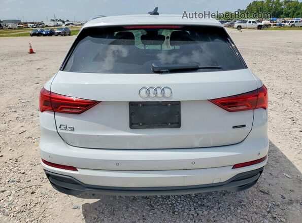 WA1EECF34M1157194 2021 AUDI Q3 White უკანა ხედი