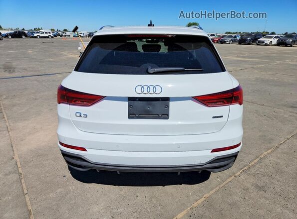 WA1EECF34S1082705 2025 AUDI Q3 White Вид ззаду
