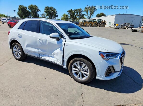 WA1EECF34S1082705 2025 AUDI Q3 White Передня права чверть