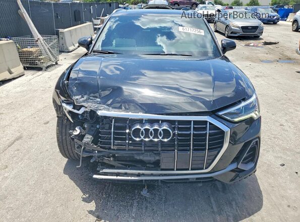 WA1EECF35L1007951 2020 AUDI Q3 Black Widok z przodu
