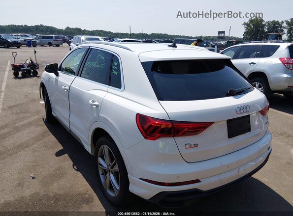 WA1EECF36M1038241 2021 AUDI Q3 White Задня ліва чверть