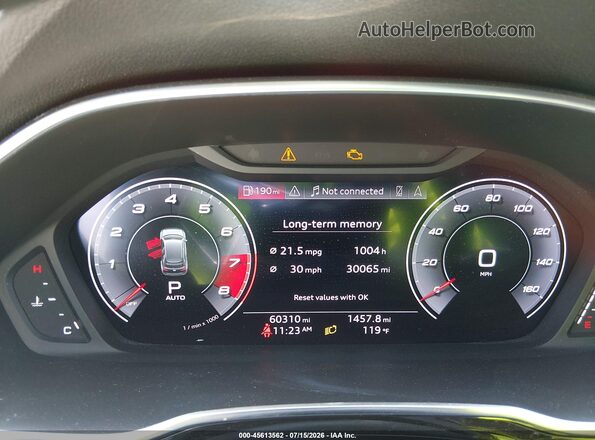 WA1EECF36M1038241 2021 AUDI Q3 White 