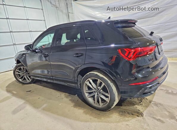 WA1EECF36N1148112 2022 AUDI Q3 Black უკანა მარცხენა