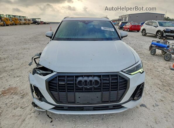 WA1EECF37P1106969 2023 AUDI Q3 White Դիմացի տեսք