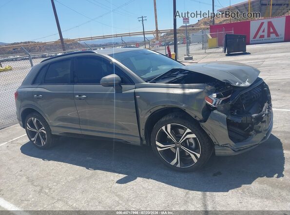 WA1EECF37R1114069 2024 AUDI Q3 Gray Rear interior view