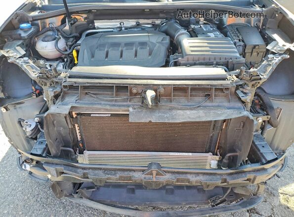 WA1EECF38M1152578 2021 AUDI Q3 Gray Widok wnętrza z tyłu