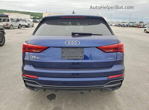 WA1EECF38N1092772 2022 AUDI Q3 Blue Vista trasera