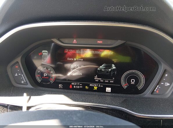 WA1EECF38R1037812 2024 AUDI Q3 White Widok tylnych siedzeń