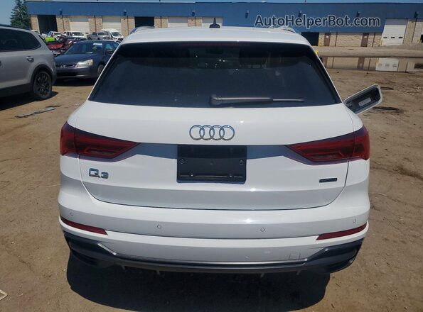 WA1EECF39M1148555 2021 AUDI Q3 White Vista trasera