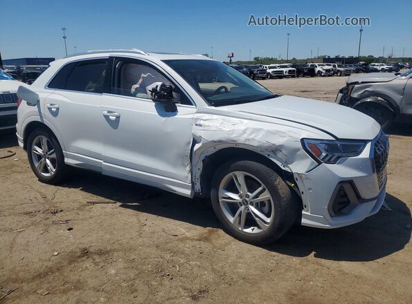 WA1EECF39M1148555 2021 AUDI Q3 White Delantero derecho
