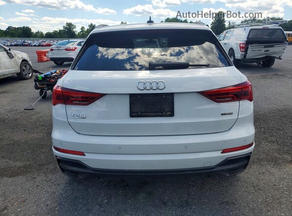 WA1EECF39N1051602 2022 AUDI Q3 White უკანა ხედი