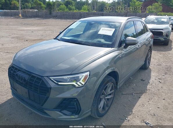WA1EECF39N1052877 2022 AUDI Q3 Gray Front left