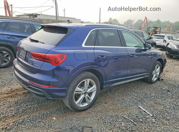 WA1EECF39P1021955 2023 AUDI Q3 Blue Հետևի աջ