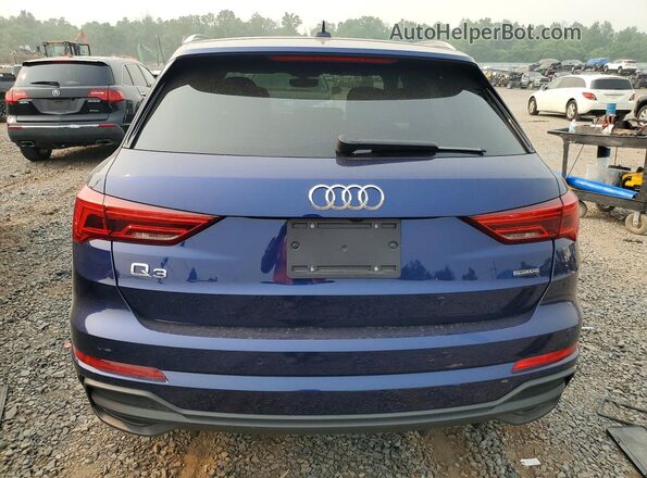 WA1EECF39P1021955 2023 AUDI Q3 Blue Հետևի տեսք