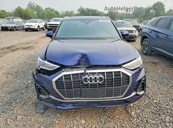 WA1EECF39P1021955 2023 AUDI Q3 Blue Դիմացի տեսք
