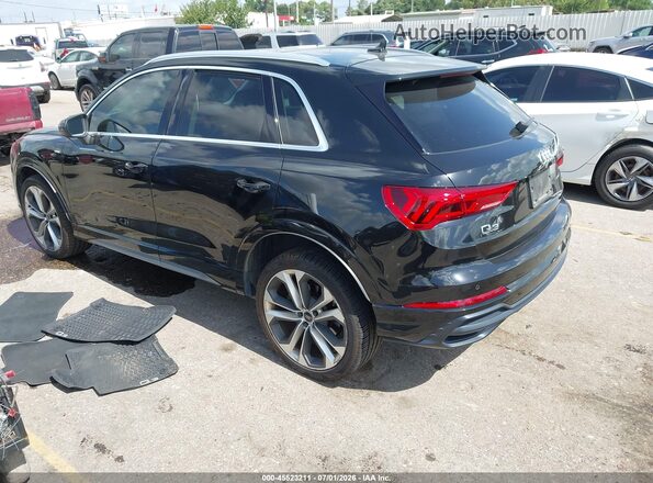 WA1EECF3XL1090115 2020 AUDI Q3 Black უკანა მარცხენა