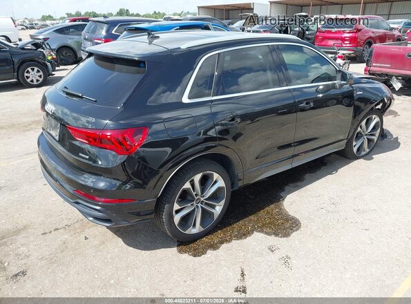 WA1EECF3XL1090115 2020 AUDI Q3 Black უკანა მარჯვენა