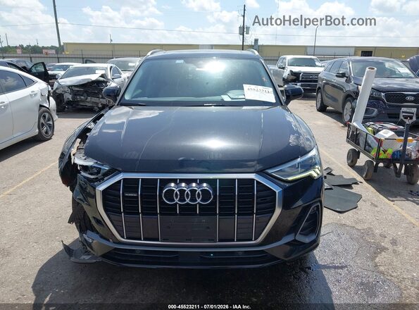WA1EECF3XL1090115 2020 AUDI Q3 Black ხელსაწყოთა პანელის ხედი