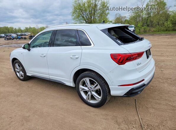 WA1EECF3XM1002519 2021 AUDI Q3 White Հետևի ձախ