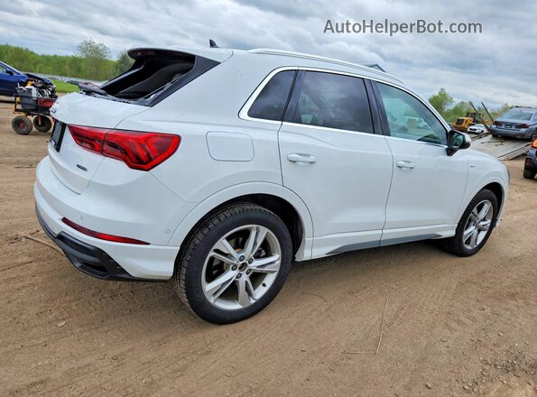 WA1EECF3XM1002519 2021 AUDI Q3 White Հետևի աջ